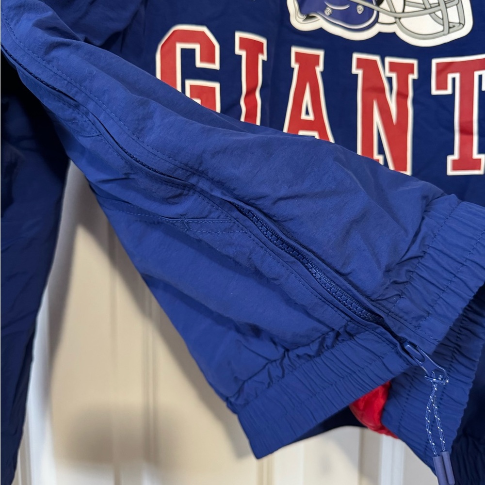 Giants Blue and Red Windbreaker Jacket - Picture 7 of 7